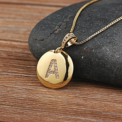 spring buckle Letter Charms Pendant initial Letter charms pendant women for  Women Necklace earring jewelry accessories