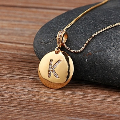 spring buckle Letter Charms Pendant initial Letter charms pendant women for  Women Necklace earring jewelry accessories