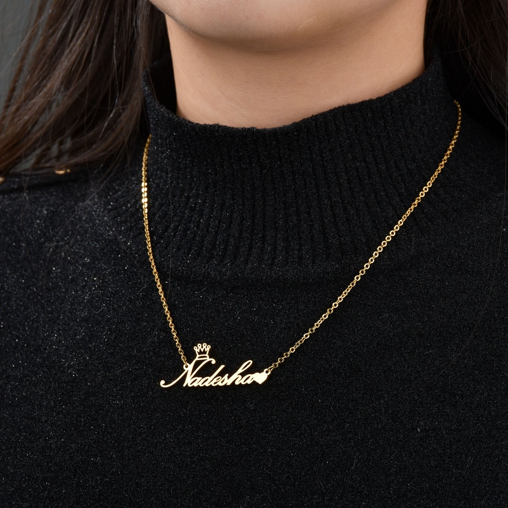 Ln 2025 name necklace