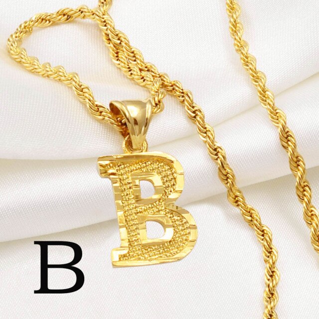 Era Unisex Initial Necklace