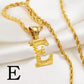 Era Unisex Initial Necklace