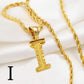 Era Unisex Initial Necklace