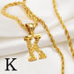 Era Unisex Initial Necklace