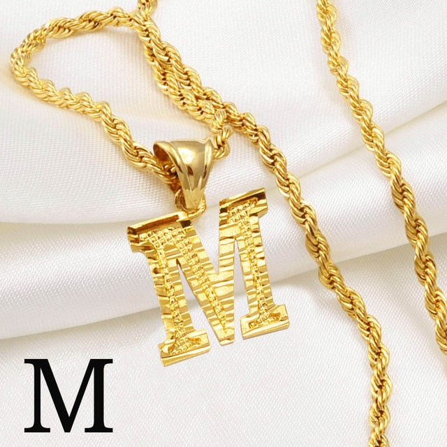 Era Unisex Initial Necklace