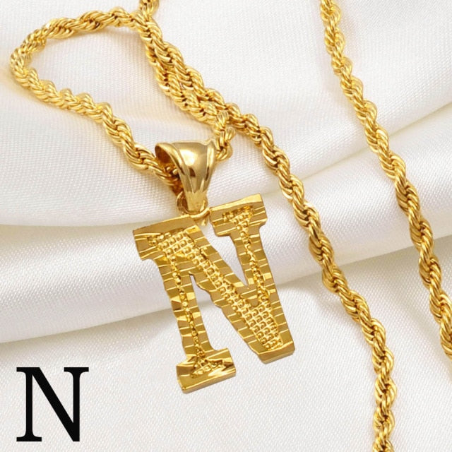 Era Unisex Initial Necklace