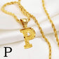 Era Unisex Initial Necklace