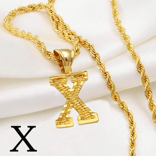 Era Unisex Initial Necklace