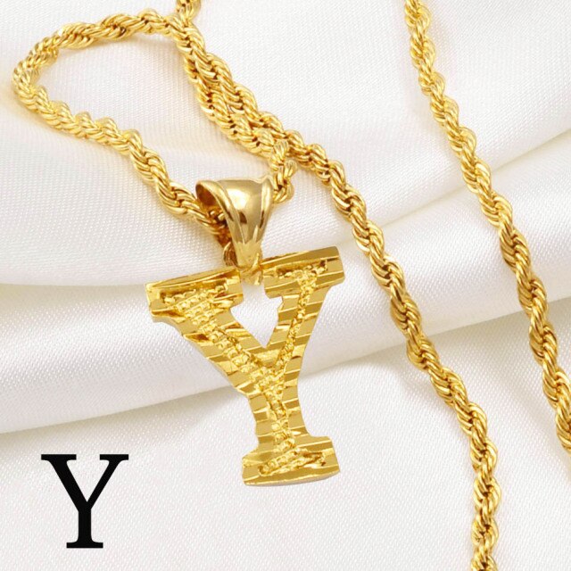 Era Unisex Initial Necklace